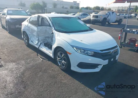 2016 Honda Civic Lx из США, поврежденный, VIN 19XFC2F59GE205656